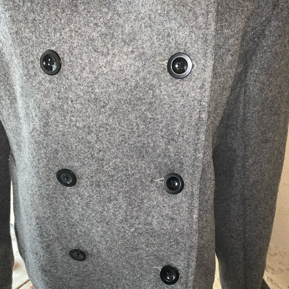 Woman wool pea coat xl - Picture 2 of 11